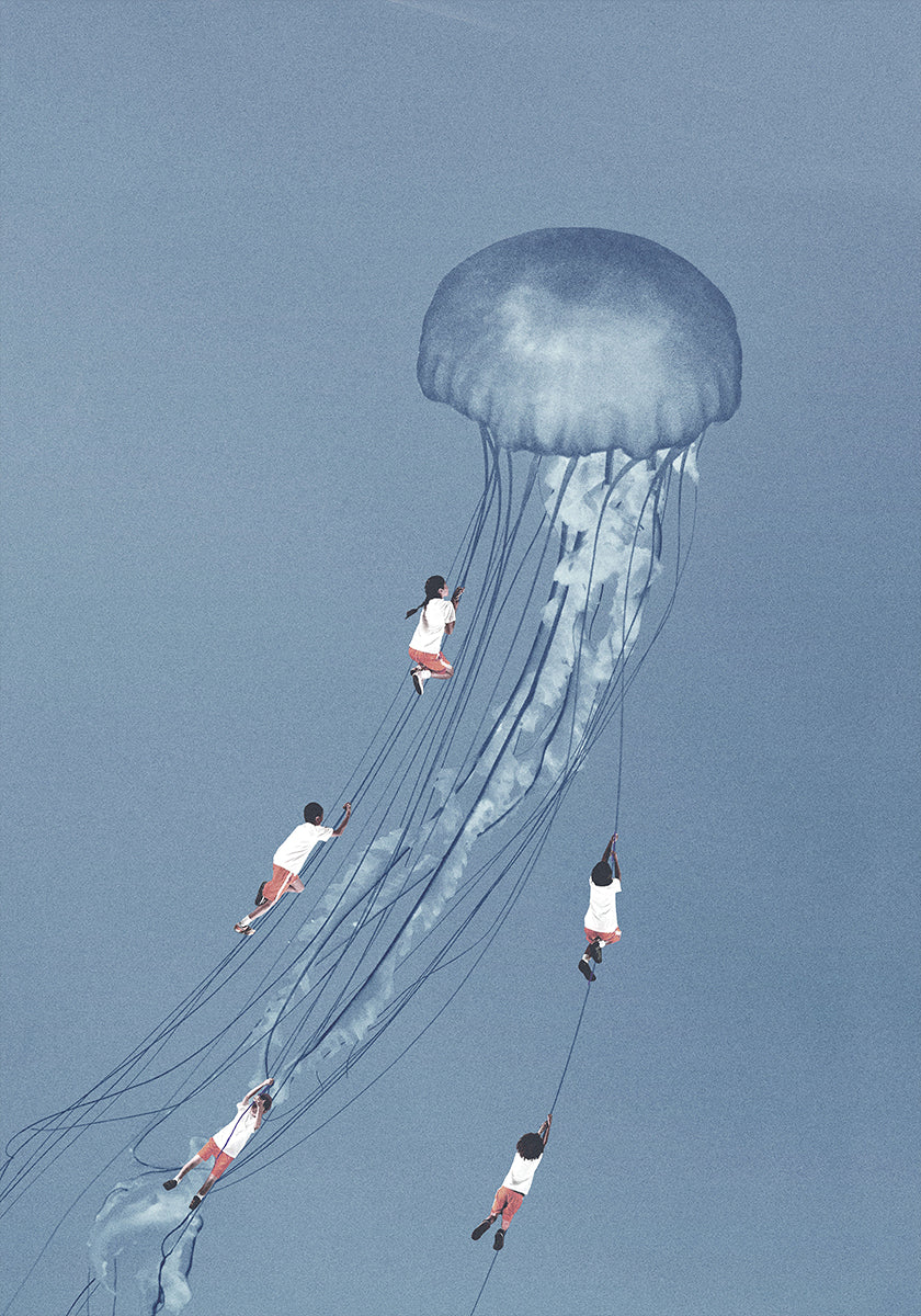 We kwamen lachend thuis. Poster