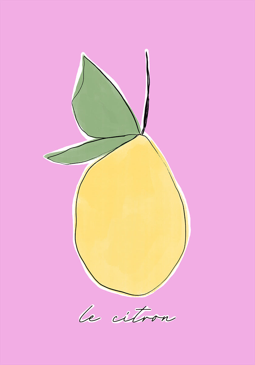 Citrusverrukking Poster