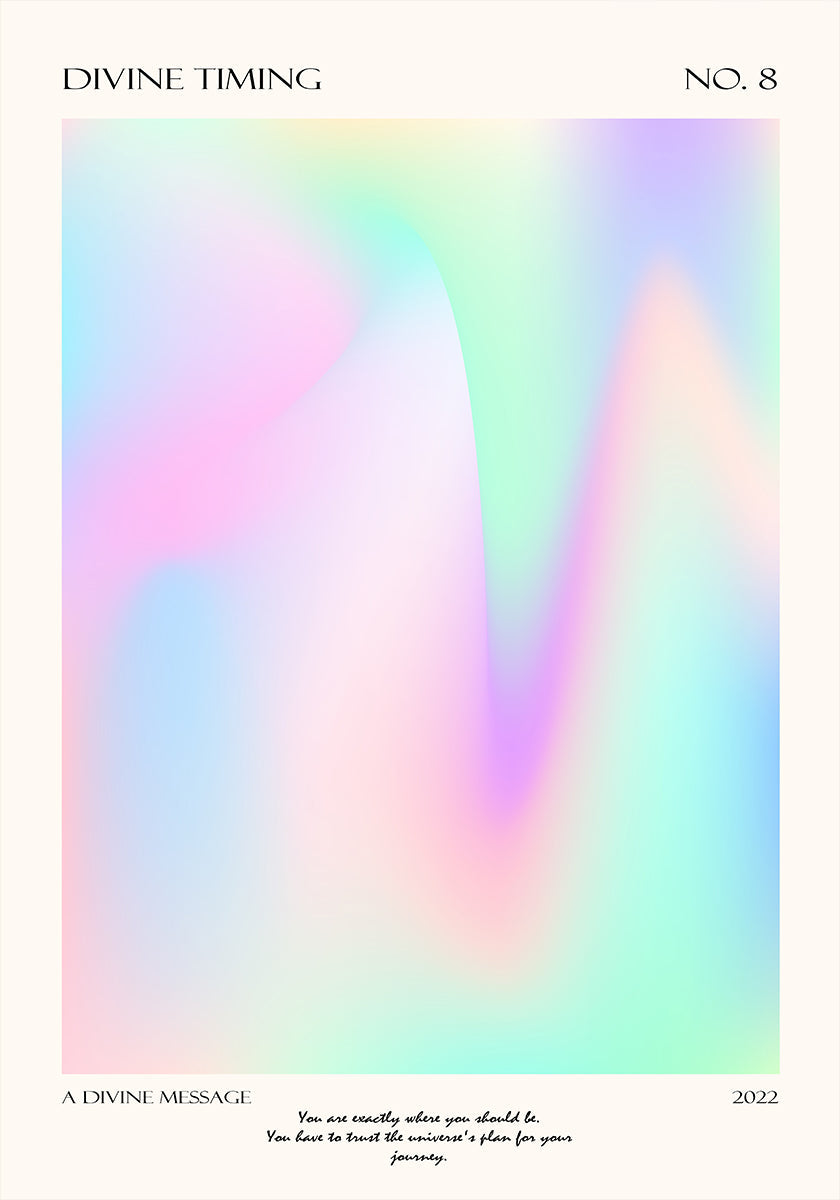 Goddelijke timingposter