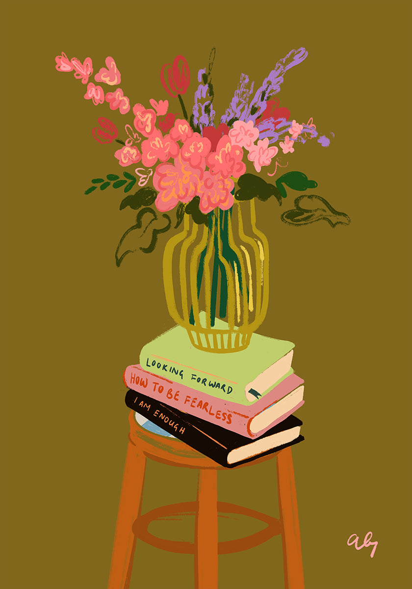 Bloemenvaasaffiche