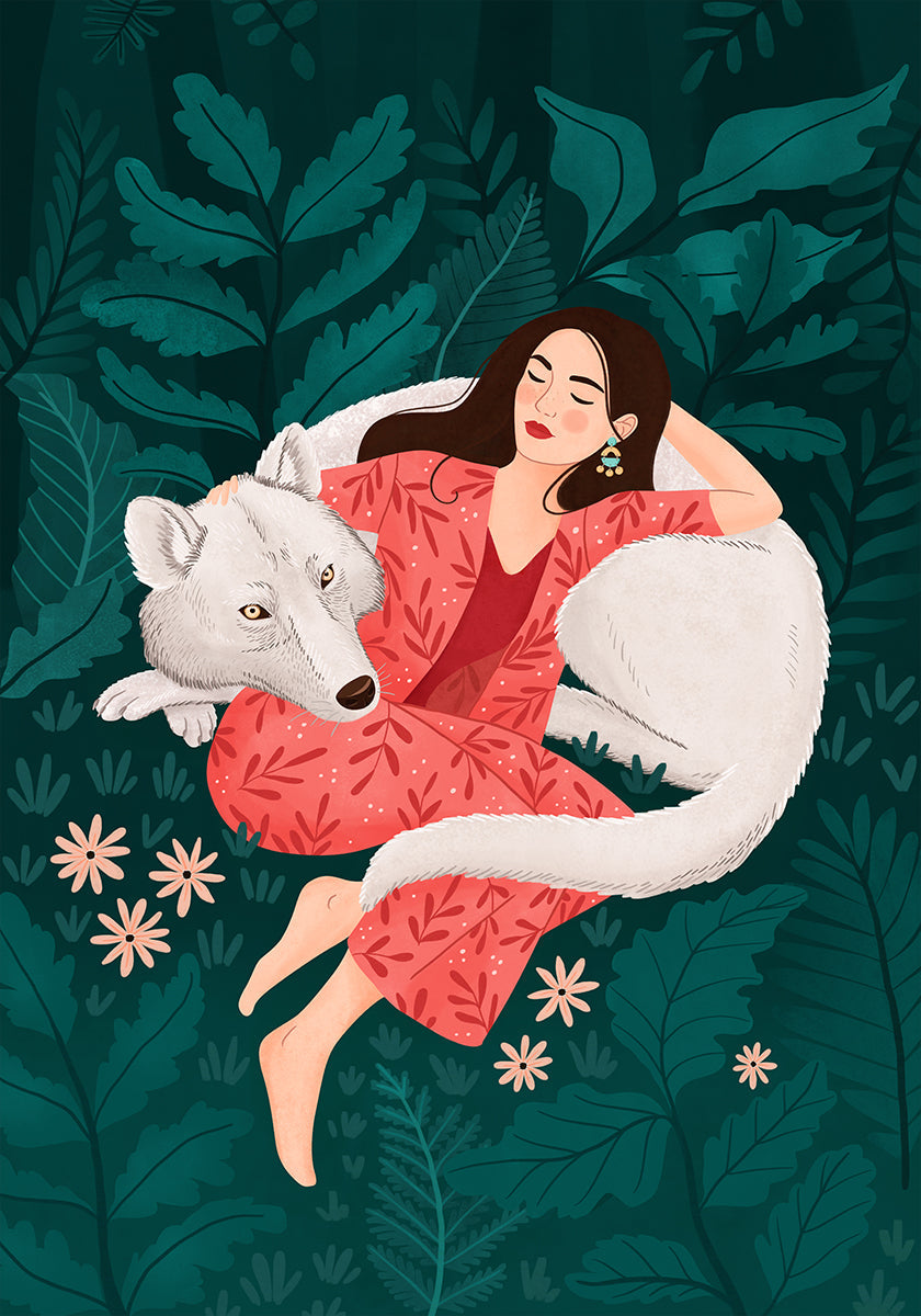 Polar Wolf-poster