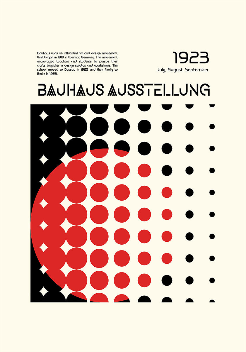 Bauhaus Ausstellung-poster
