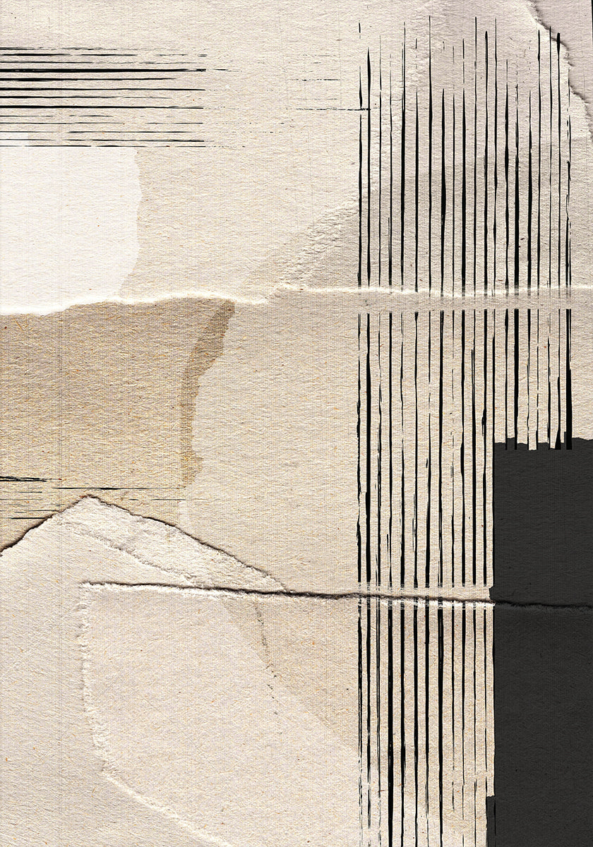 Papier abstracte poster