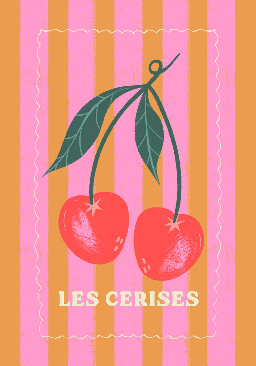 Les Cerises-poster