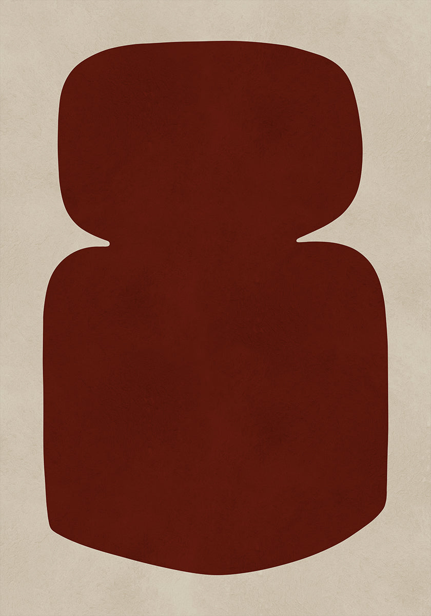 Moderne organische kunst 9 posters