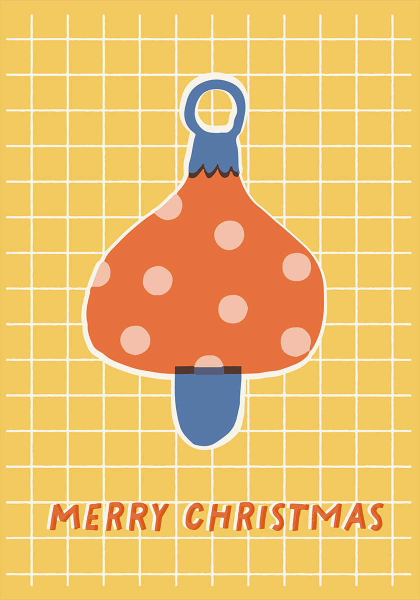 Fijne kerst nr. 43-poster