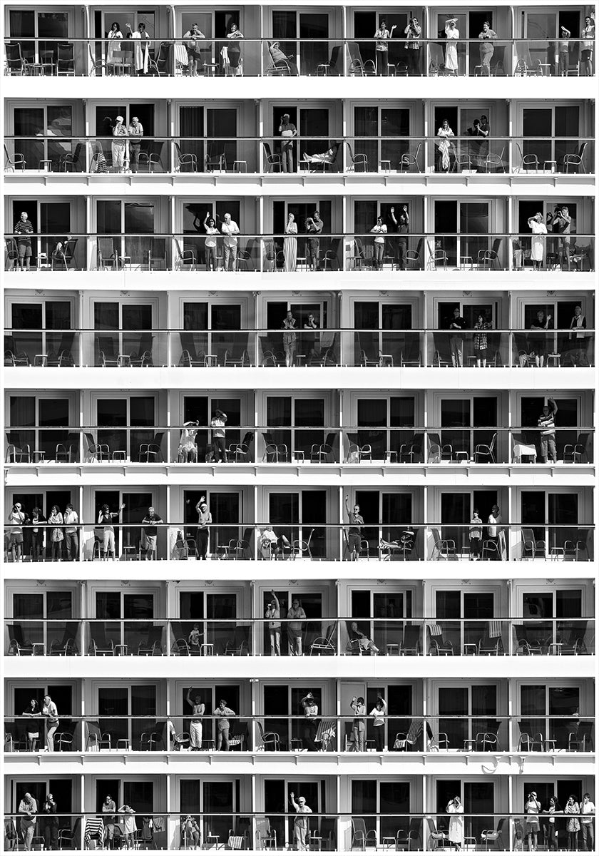 Poster voor massatoerisme