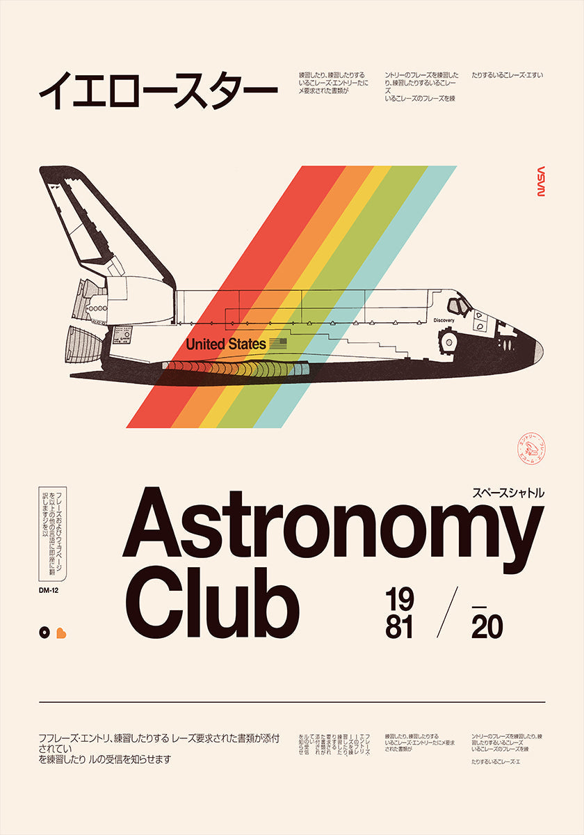 Astronomieclub ★★★ S-poster