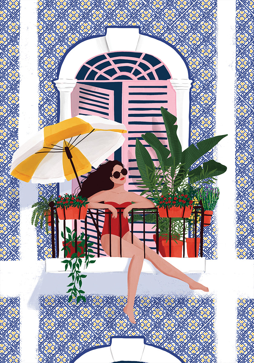 Het vangen van de zon-poster