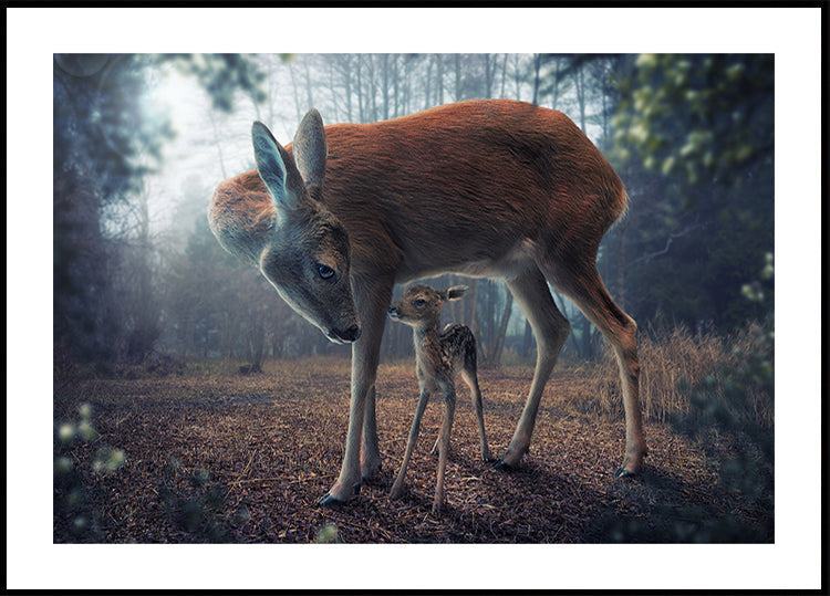 Moeder en Fawn