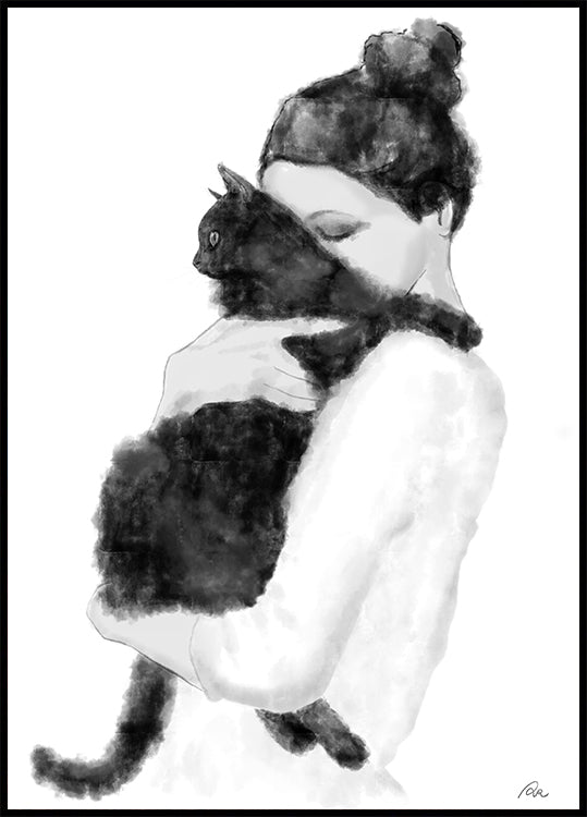 Kattenliefhebber poster