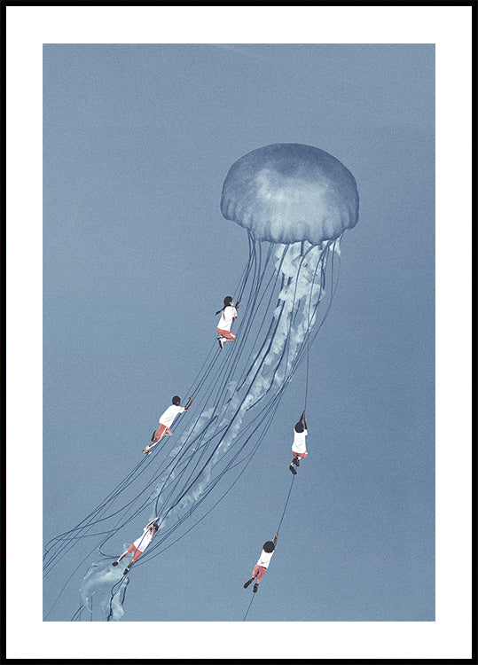 We kwamen lachend thuis. Poster