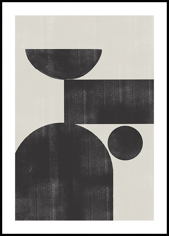 Geometrische harmonieposter