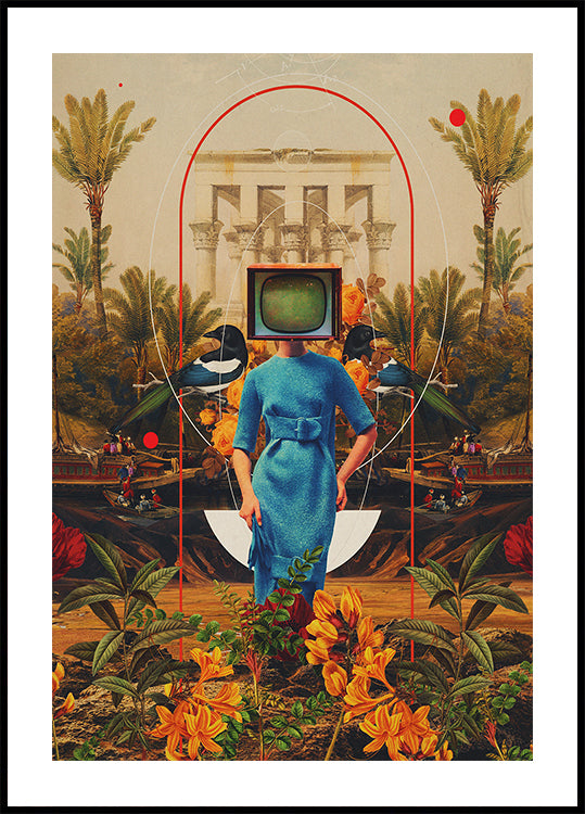 Hier asymmetrieën poster