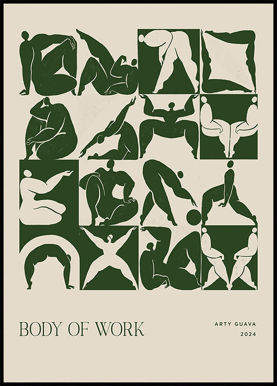 Lichaam van werk (bos) poster