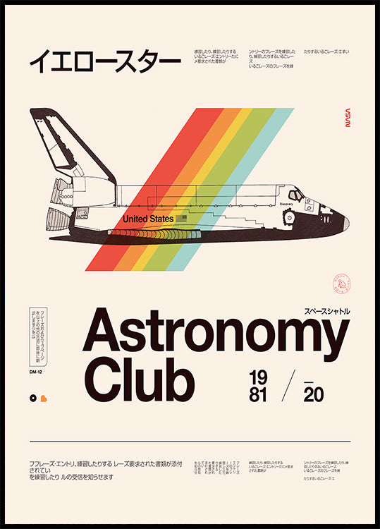 Astronomieclub ★★★ S-poster
