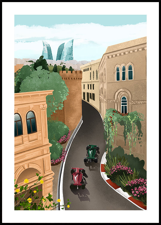 Bakoe Azerbeidzjan poster