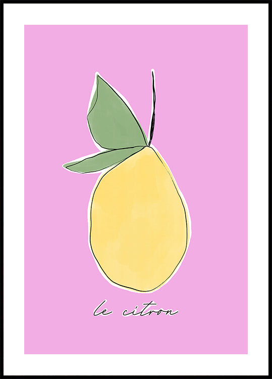 Citrusverrukking Poster