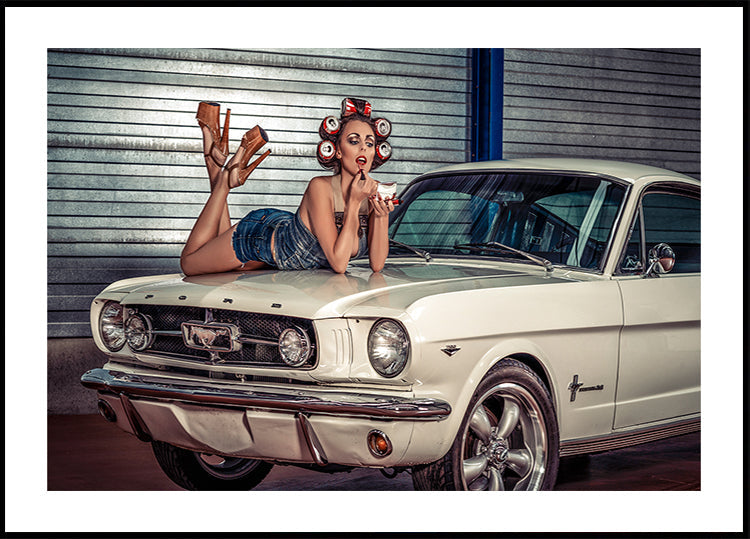 Schat, je kunt in mijn auto rijden..... Poster