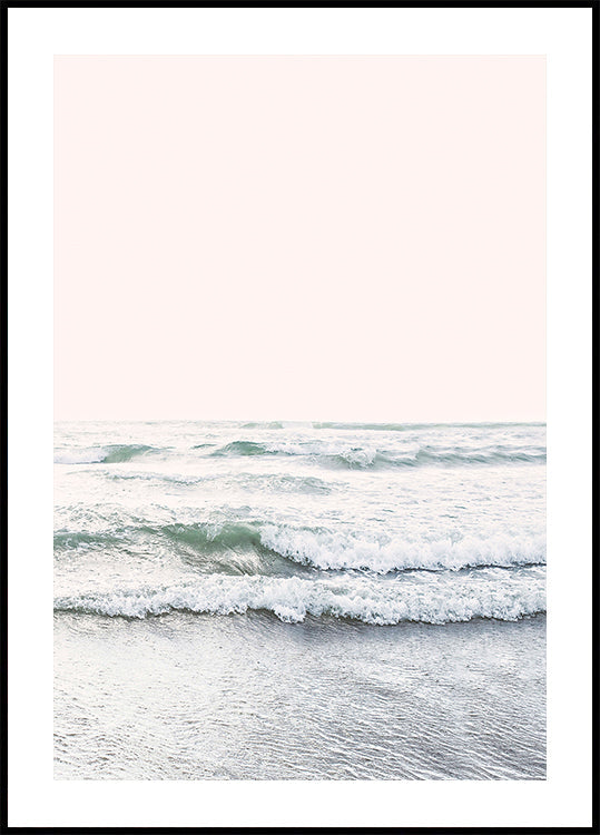 Blozen oceaan poster