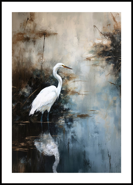 Serene reflectieposter