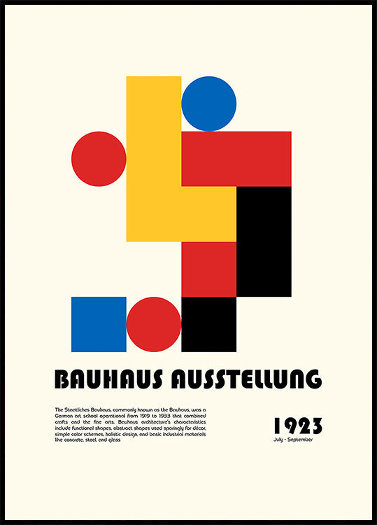 Bauhaus Ausstellung-poster