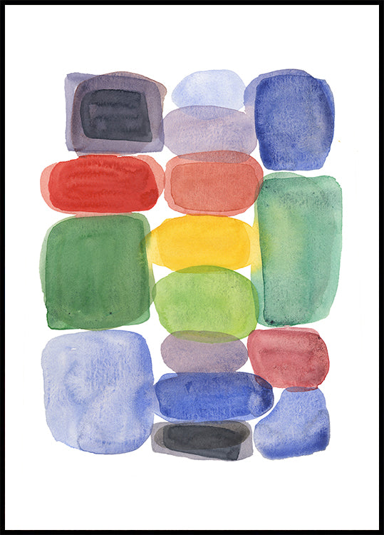 Kleurblokken 2 poster