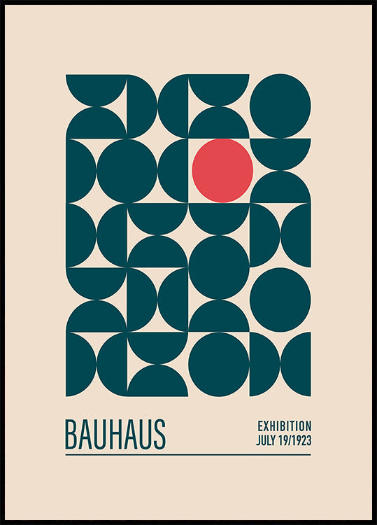 Geometrische harmonieposter