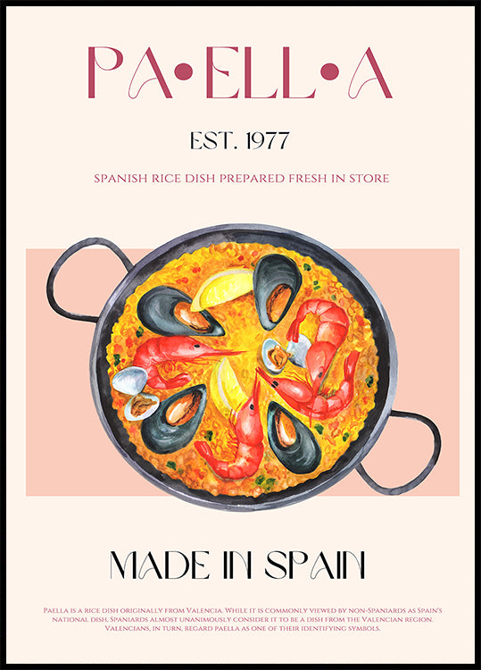 Paella genot poster