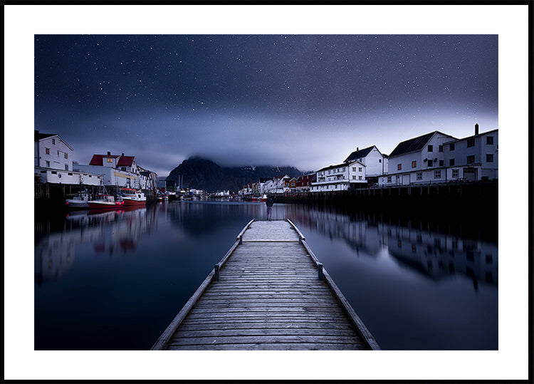 Wanneer de nacht komt en uit de lucht valt Poster