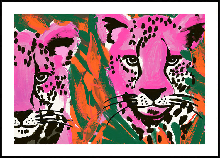 Roze Cheetah-duo