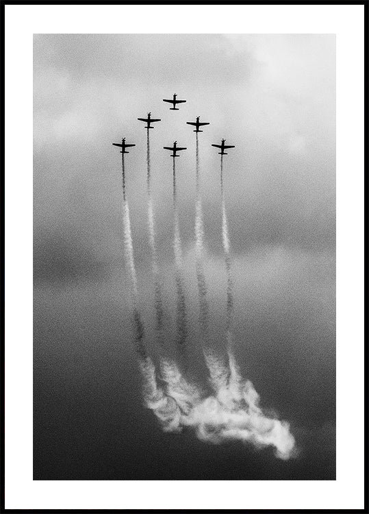 Zes op Cloud Poster