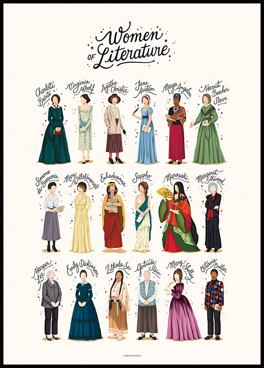 Vrouwen van de literatuurposter