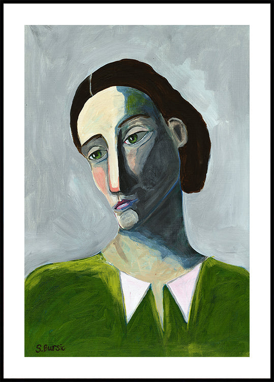 Wachtende vrouw