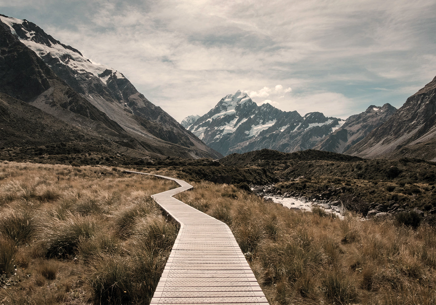 Hooker Valley Track Plakat - Posterbox.dk