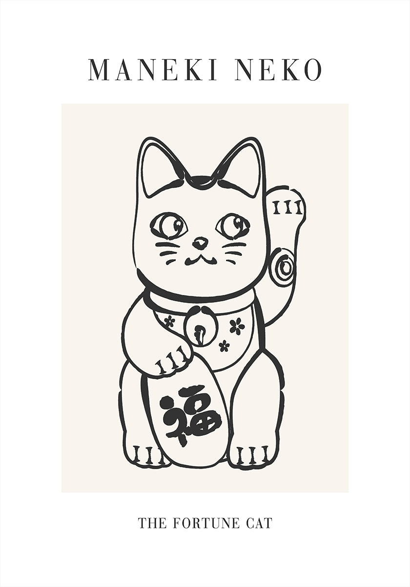 Manekineko nr. 2-poster