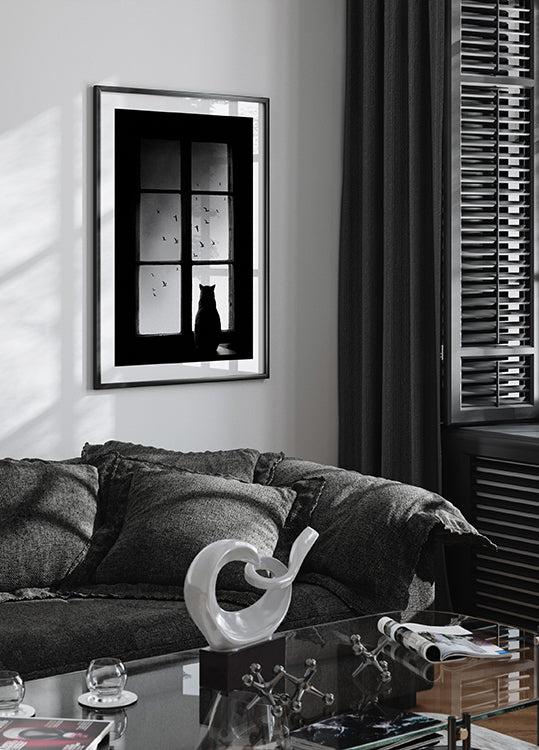 de winter komt Affiche