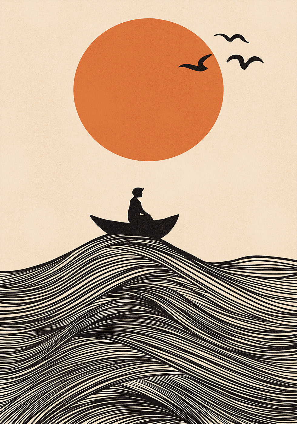 Boot- en zonposter