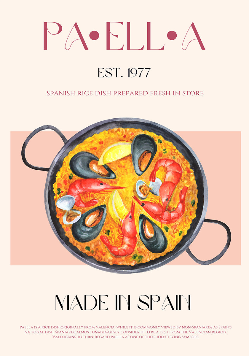 Paella genot poster