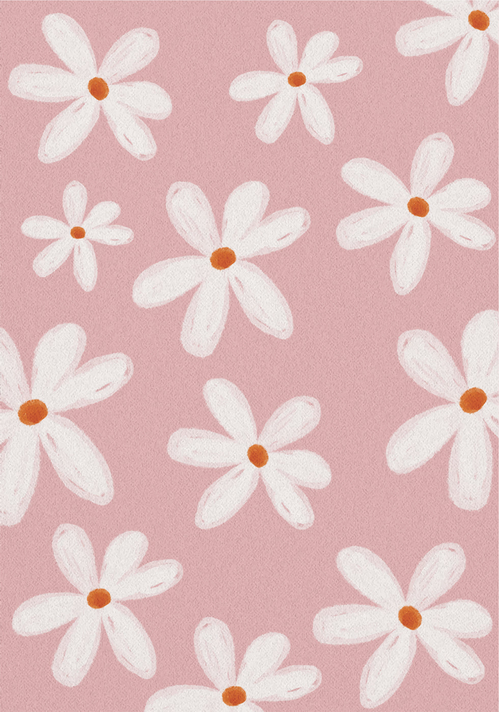 Little White Flowers Plakat - Posterbox.dk