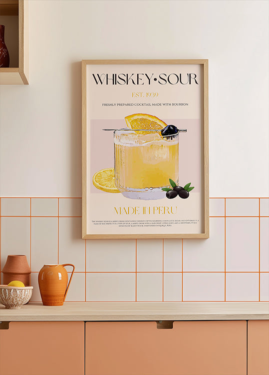 Peruaanse Whiskey Bliss-poster