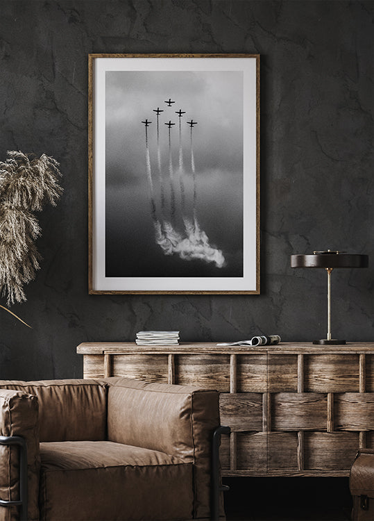 Zes op Cloud Poster