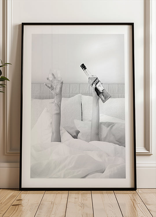 Aperol in bed rustige poster
