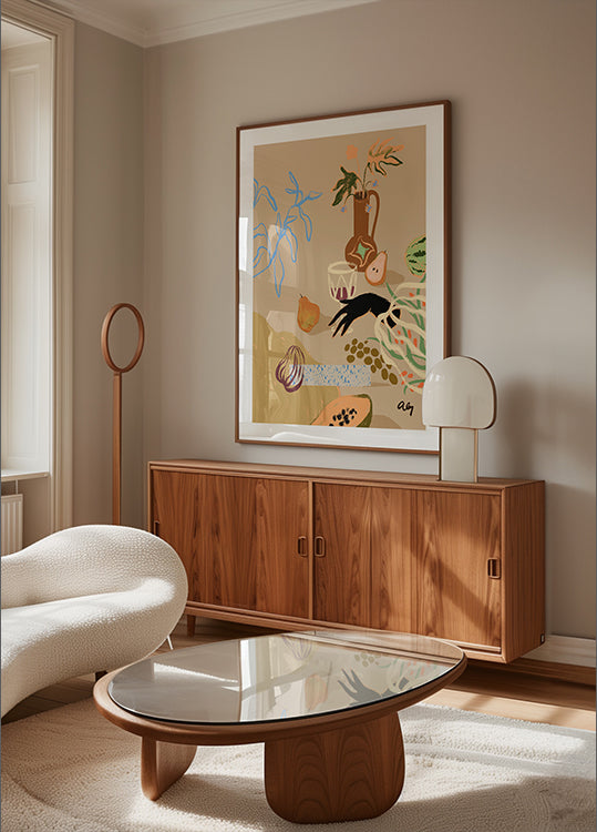 Geef mij de perenposter door