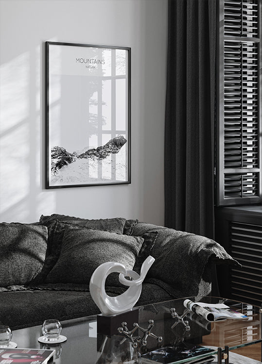 Serene pieken poster