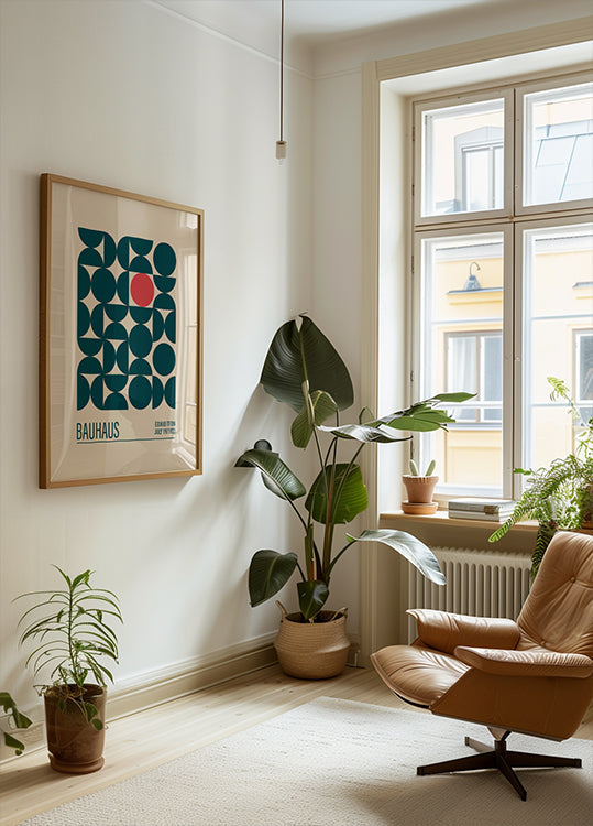 Geometrische harmonieposter