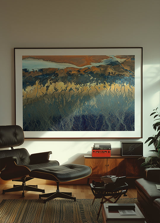 Luchtposter van Californië