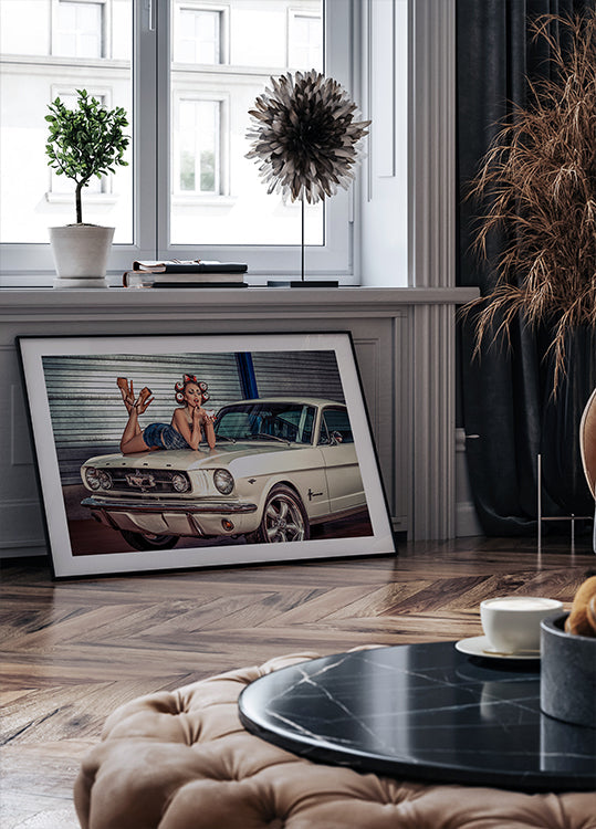 Schat, je kunt in mijn auto rijden..... Poster