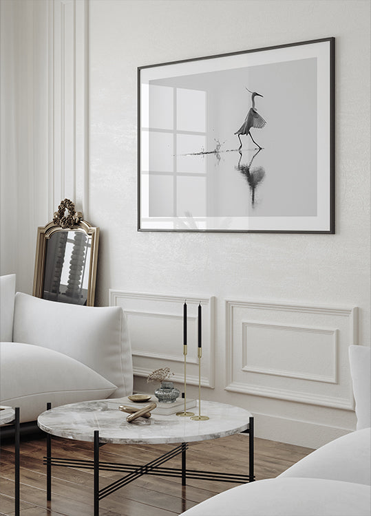 Poster "Dansen op het water".