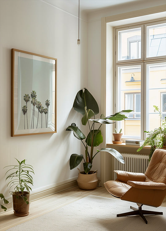 Blauwe palmbomen (NIEUW)